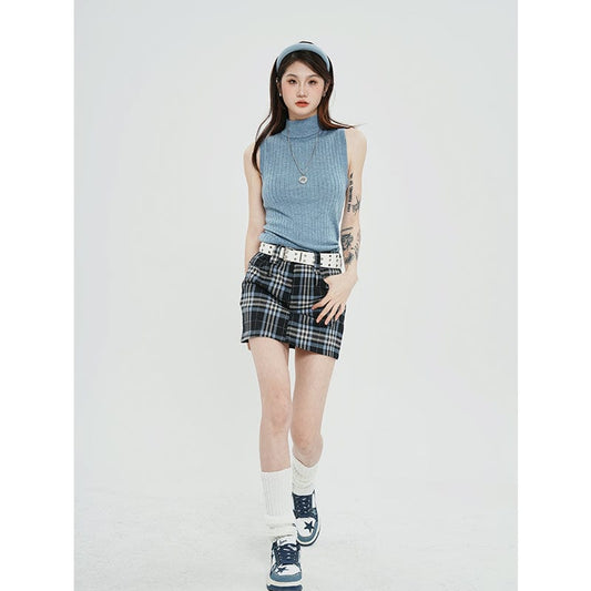 RTK (W) No. 3071 PLAID SKIRT