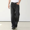 RT No. 10324 BLACK DENIM STRAIGHT JEANS