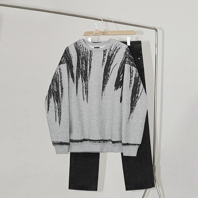 RT No. 7021 GRAY DYE PULLOVER SWEATER