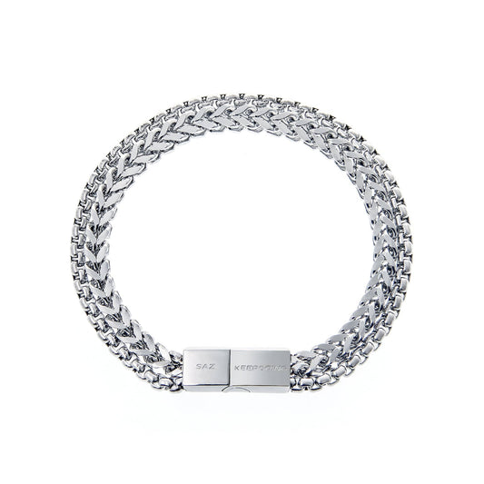 DOUBLE CHAIN BRACELET