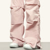 RTK (W) No. 3005 DRAWSTRING WIDE STRAIGHT PANTS