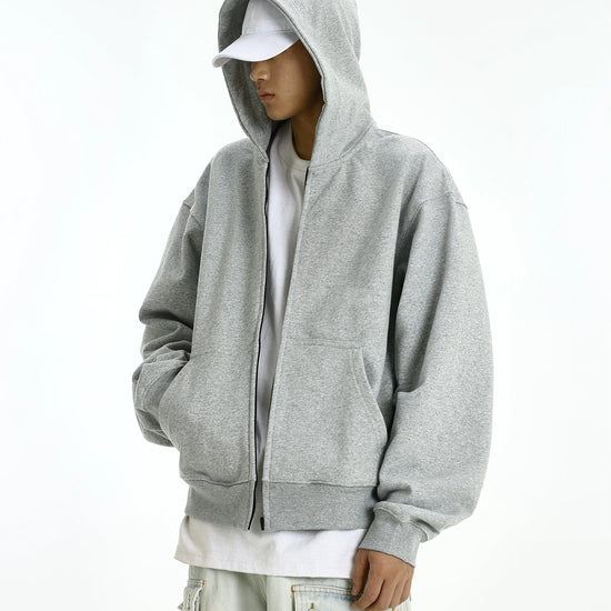 RT No. 10828 BOXY ZIP-UP HOODIE – REALTAKAI RT No. 10828 BOXY ZIP-UP HOODIE – REALTAKAI