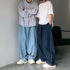 RT No. 9607 NAVY BLUE BAGGY PANTS