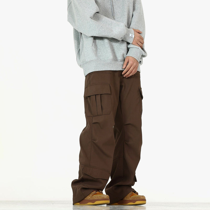RT No. 9720 CARGO STRAIGHT WIDE PANTS