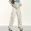 RTK (W) No. 1924 MULTI-POCKET WIDE STRAIGHT CARGO PANTS