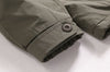 RT No. 6142 ARMY GREEN STAND COLLAR FLEECE ZIP-UP JK